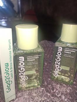 Product Review of Glad2Glow Centella Toner Ceramide Super Soothing 80ml | Calms Acnes & Bumps Reduces Redness & Irritation Hyaluronic Hydrating Acid Mencerahkan Wajah from S** A**🧕 1