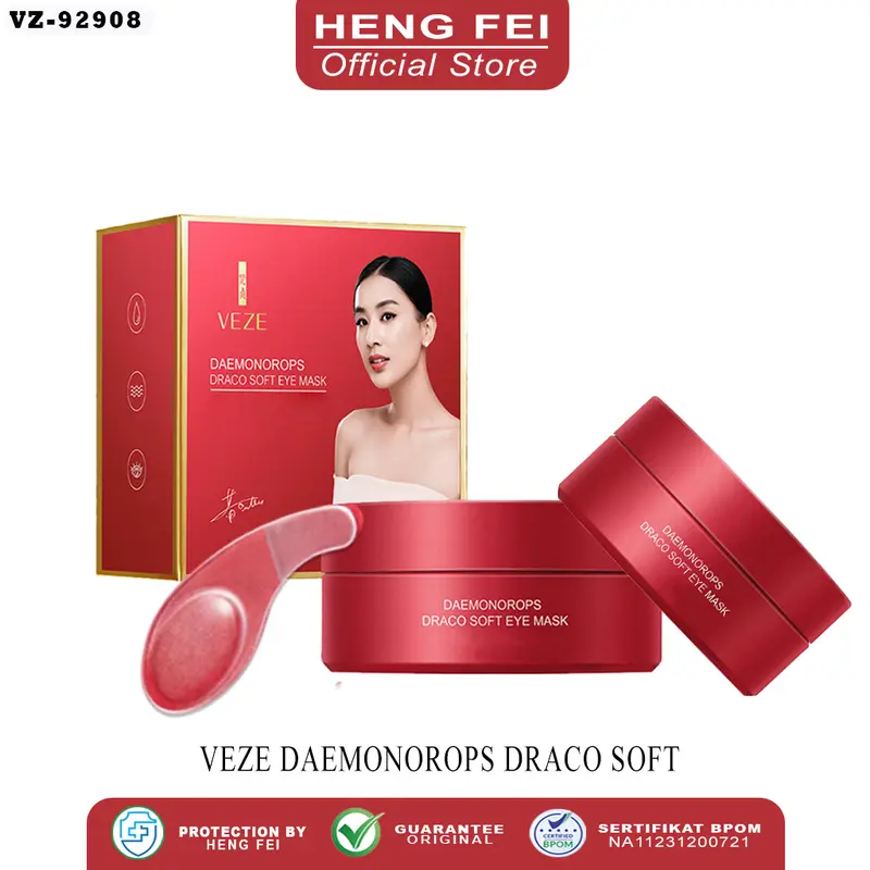 BPOM Veze Masker Mata Penghilang kerutan dan Mencerahkan Kulit 80gram - FZ92908 0