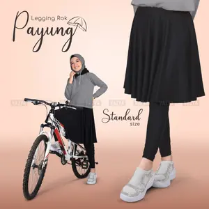 Legging Rok Payung Standar Celana Wanita