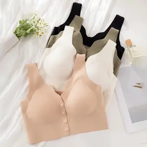 Polini - Bra Menyusui Seamless Jelly Tanpa Kawat Kancing Depan Polini 8803