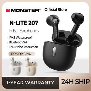 W28 Fon Telinga Wayarles Raksasa N-Lite 207 Pro ANC, Masa Main 50H, Bunyi HD Bes Dalam, Bluetooth 5.4 Serasi Audio Earphones Mic Speaker
