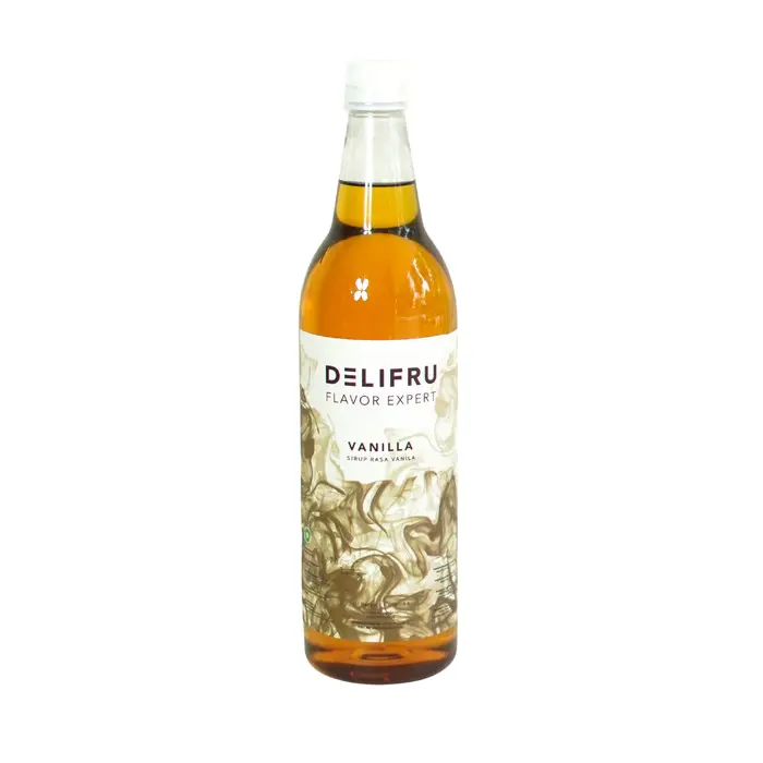 Vanilla Syrup Delifru 500 ml - Sirup Vanila Premium 2