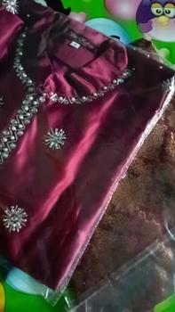 Product Review of Setelan Taffeta Songket Modern Dan Elegan- Baju Kurung Kondangan Mewah Bridal Payet Modern Terbaru 2025 Dress Wanita Atasan Panjang Pesta Dewasa from N**N 0