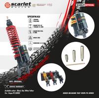 Gambar Scarlet Racing - Shock Absorber Shockbreaker Tabung Double Adjuster Skok Belakang Vespa Classic Klasik 7822 PX-Series - Red dari scarletracingindonesia Kota Administrasi Jakarta Utara 3 Tokopedia