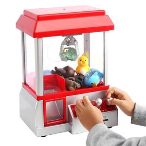 コイン式クレーンゲーム、ミニホームキャンディディスペンサー、キャッチー玩具、女の子への誕生日ギフト、トレンド商品、カラフル