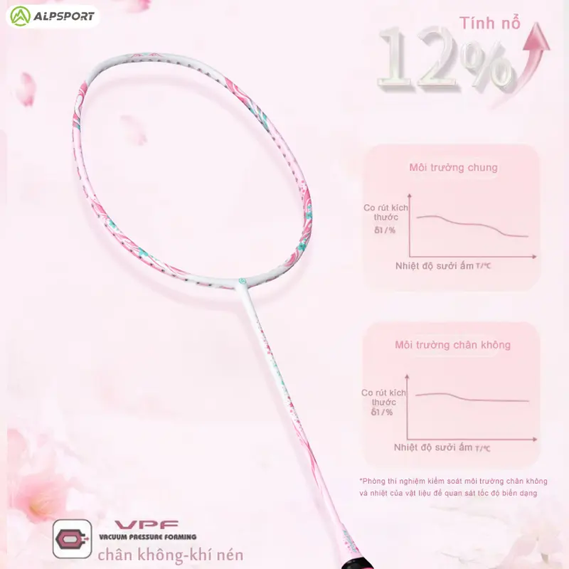 [Flash Sale]Vợt cầu lông, ALP TX 4U T600 trục nhanh phục hồi, cân bằng màu hồng nâng cao,Vợt cầu lông, tối đa 11kg, 100% nguyên bản, vật liệu carbon, thích hợp cho học sinh, tất cả các cấp, màu hồng, [Thanh Toán Khi Nhận Hàng] Sport Nam Cán Vợt 2