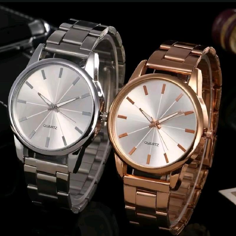 COD Terlaris Jam Tangan Wanita Analog Quartz Casual Fashion Strap Rantai Stainless Steel  Watches 1