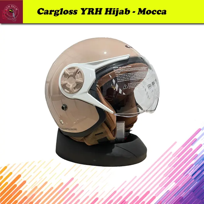 Helm Cargloss Hijab YRH Original SNI Bisa COD 3
