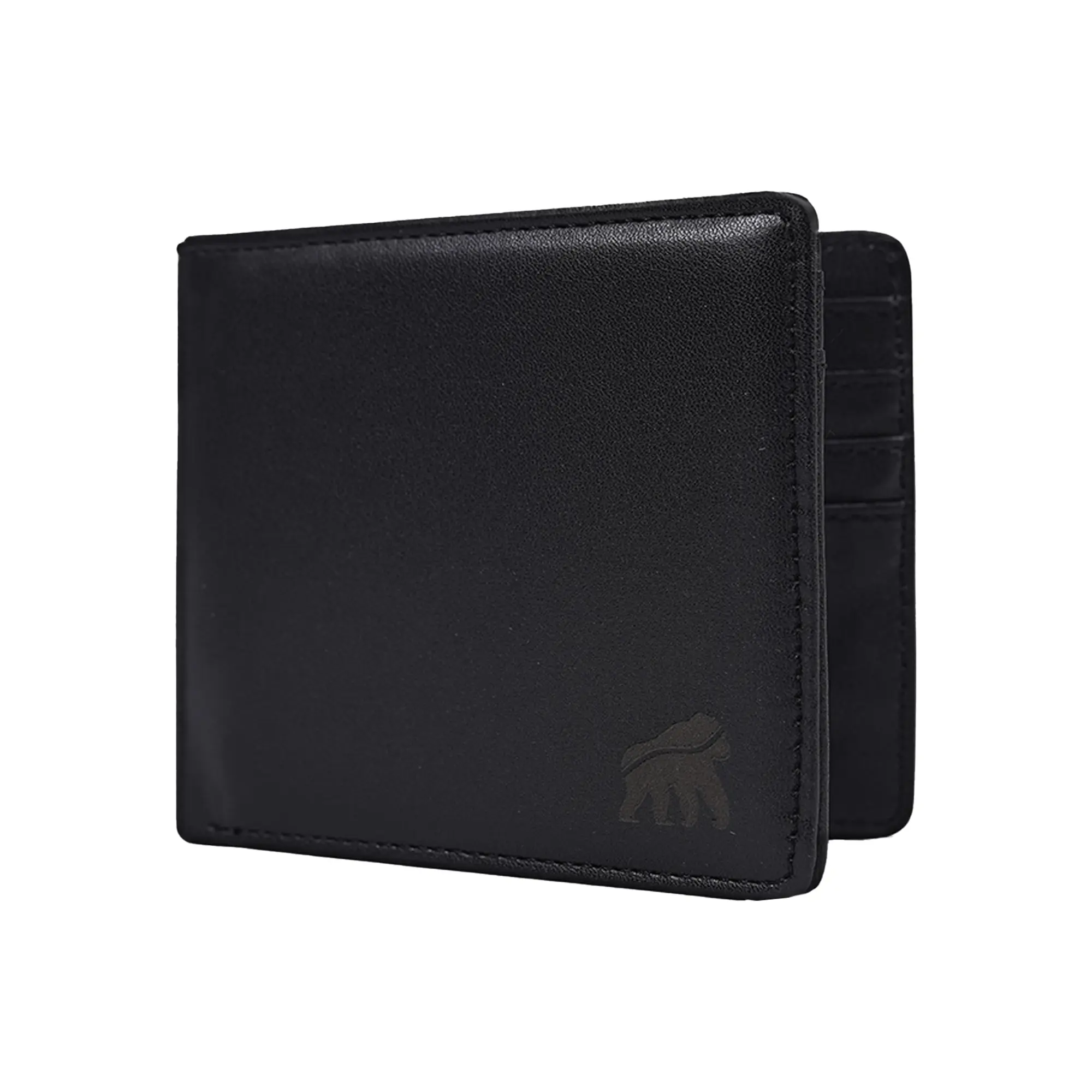 House of Smith Wallet Wallford Grain Black #4 - Dompet Pria