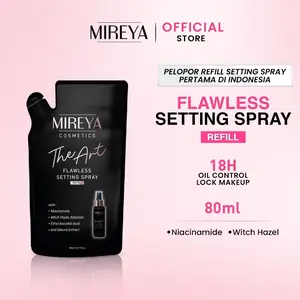 Refill Mireya The Art Flawless Setting Spray 80ml – Setting Spray Wajah Tahan Lama