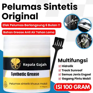 Pelumas Grease Gemuk Engsel Pintu Rel Sunroof Spion Mobil Mengurangi Bunyi Kebisingan Dan Macet