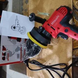 Mitsushi Mesin Poles Mobil Polisher Car MPGJ6401 650W 220-240V 125mm Alat Poles Mobil Tugas Berat Gerinda Key