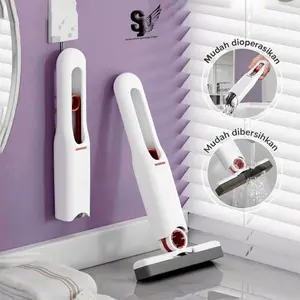 Alat Pel Mini Mop Portable Pembersih Kaca dan Pembersih Dapur Multifunction Mini Sponge Mop Portable