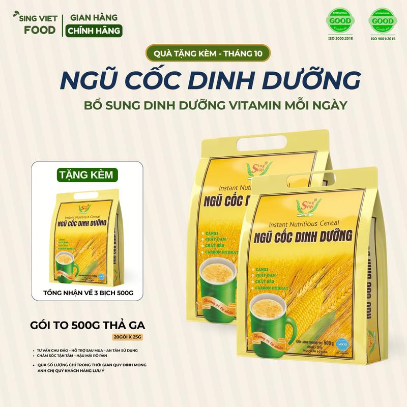Ngũ Cốc Dinh Dưỡng Sing Việt Bổ Sung Canxi Dinh Dưỡng Vitamin Có Lợi Mỗi Ngày