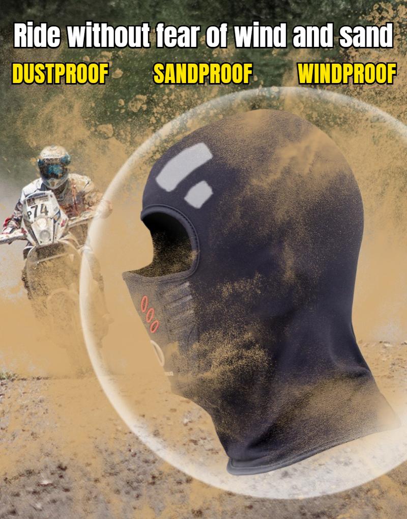 Product Introduction of Topeng Muka Motocross, Perlindungan UV, Perlindungan Habuk, Bernafas, Sesuai untuk Berbasikal, Ski, Topi Matahari, Penutup Muka Lelaki / Wanita 6