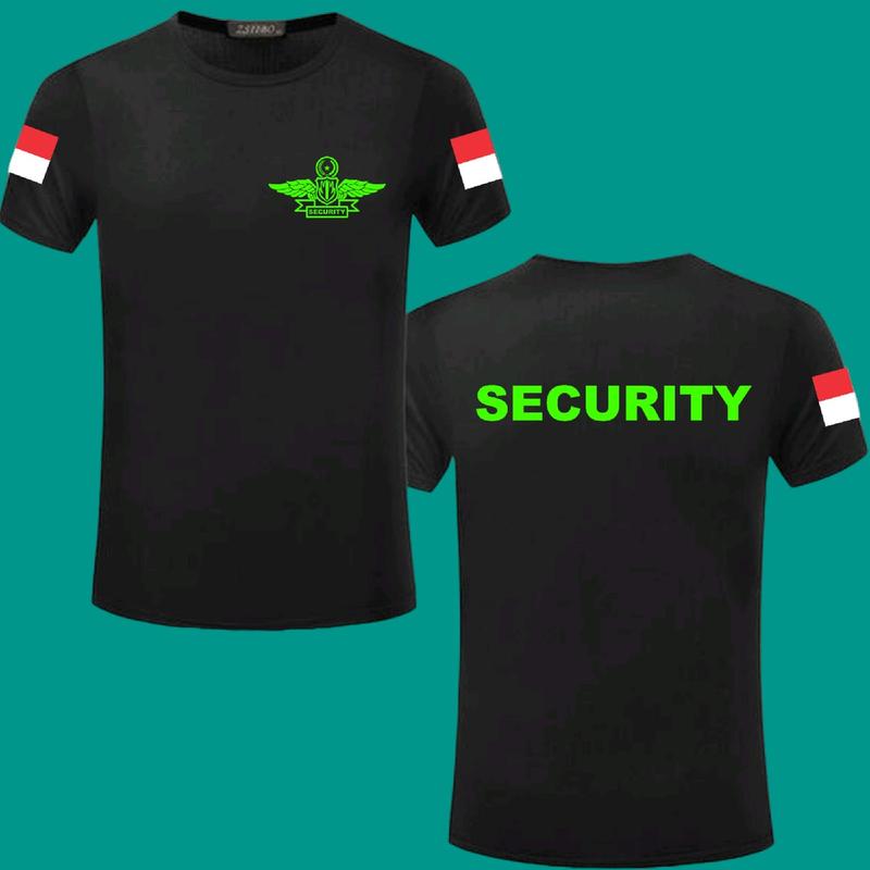 Kaos Security / Kaos Penjaga Keamanan / Kaos Pengawas / Kaos Pria Wanita 1