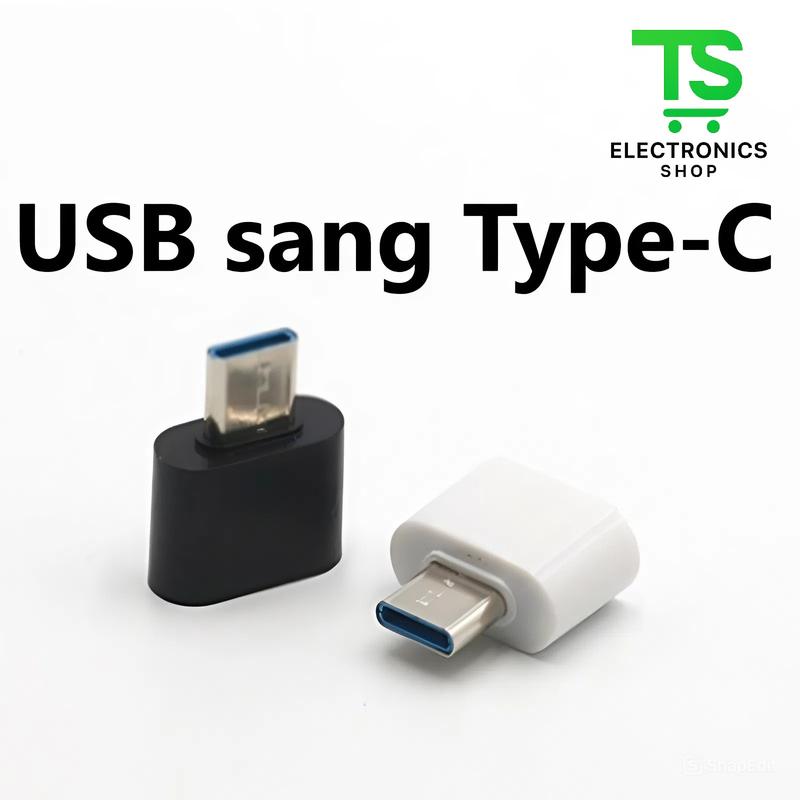 Đầu chuyển OTG Type-C sang USB cho điện thoại và máy tính bảng Android Phone…