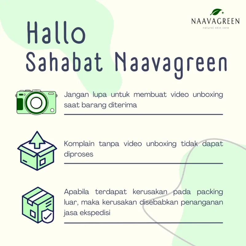 NAAVAGREEN KRIM PAGI ANTI KOMEDO - NAAVAGREEN KRIM PAGI JERAWAT RINGAN - BRUNTUSAN-KRIM PAGI JERAWAT RINGAN 1