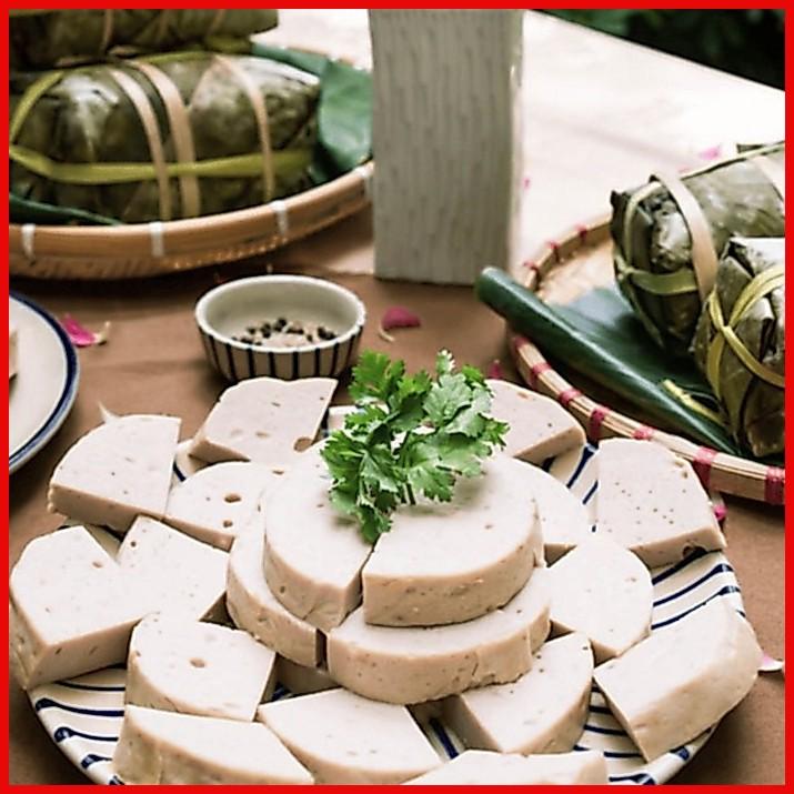 giảm giá miễn phí vận chuyển Giò Lụa Hai Huấn Gói Lá Chuối 1Kg