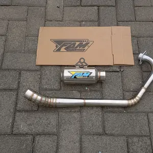 Knalpot Kompetisi Satria Fu Porting Drag Harian Original Fam