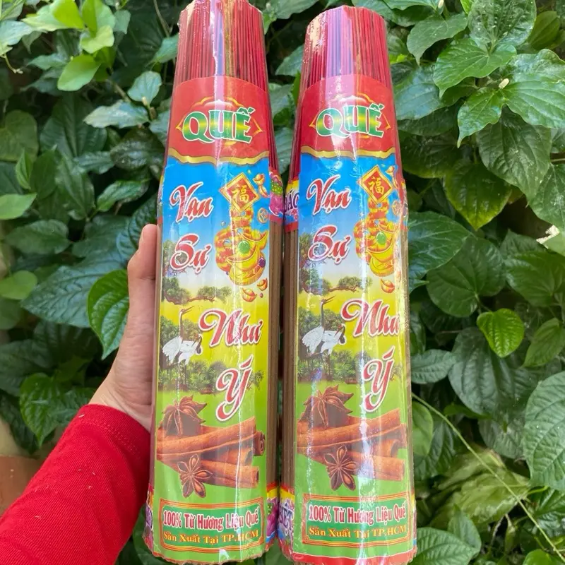 Combo 2bó(900g) Nhang Quế 3 tất, Thơm Thiên Nhiên Dịu Nhẹ , Nhang Sạch 0