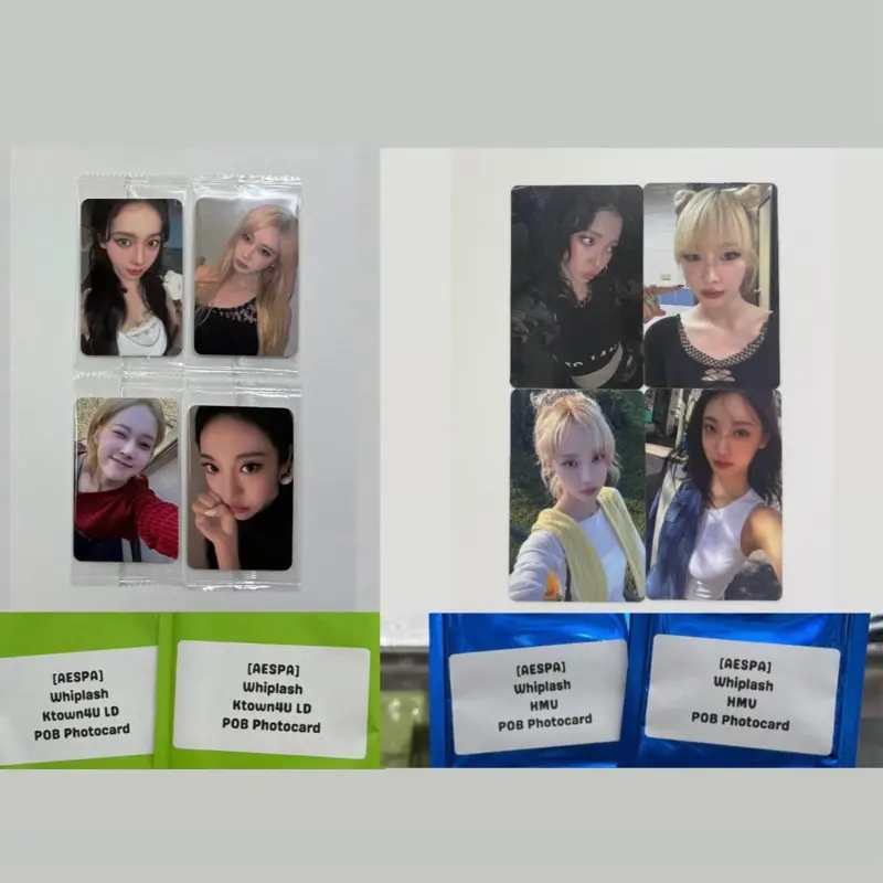[AESPA] Whiplash POB Photocard