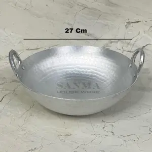 Wajan Cekung Uk 27 Cm Anti Lengket Alumunium Garut