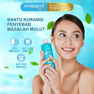 Vivident Plus Mouth Wash - Pembasmi Bakteri & Bau Mulut