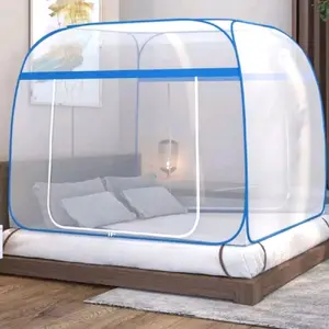 Kelambu kotak Tenda Lipat Dewasa Anti Nyamuk Ukuran Jumbo 200x200 cm  Pilihan Warna Merah Hijau Biru dan Hitam