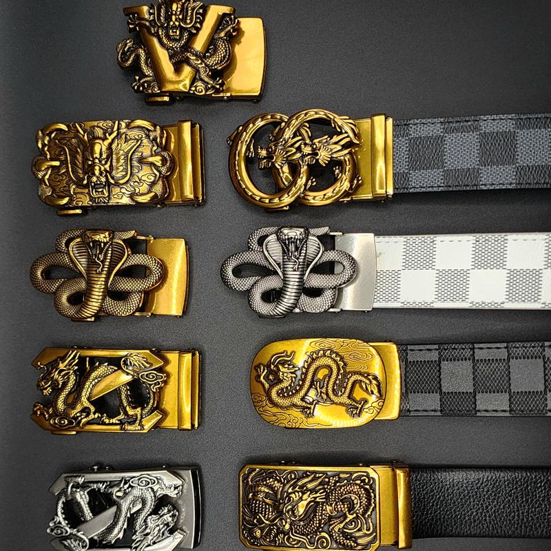  Dây Thắt Lưng Da Nam Khóa Tự Động Khóa Đồng Cao Cấp Bản Rộng 3.5cm Dài 115cm Chất Liệu Da Mềm Đẹp  Không Hoen Gỉ Phù Hợp Nhiều Trang Phục 