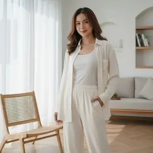 Kemeja Oversized Rayon Polos Premium