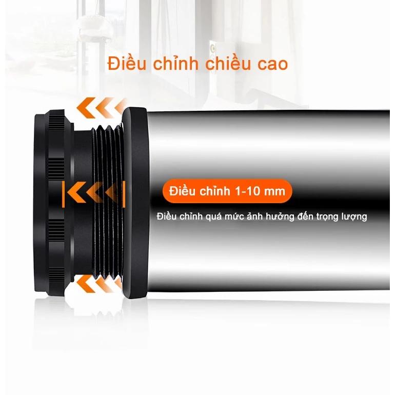 Chân kệ chân ghế sofa inox chân bàn có điều chỉnh độ cao（Với vít） 3