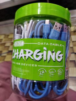 Product Review of Kabel Data Micro USB ROBOT RBM100 II 1M Data Cable 2A Original (TOPLES isi 20Pcs) from a**a 0