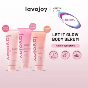 LVJ Lavojoy Let It Glow Body Serum 180ml Skin Brightening Upgraded version body lotion bright lavojoy LAVOJOY BODY SERUM let it glow
