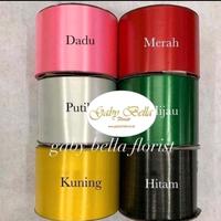 Gambar Pita satin Pita jepang Pitta ribbon pita kado pita kain pita roll pita list - 001 dari Gaby Bella Florist Kota Administrasi Jakarta Selatan 2 Tokopedia
