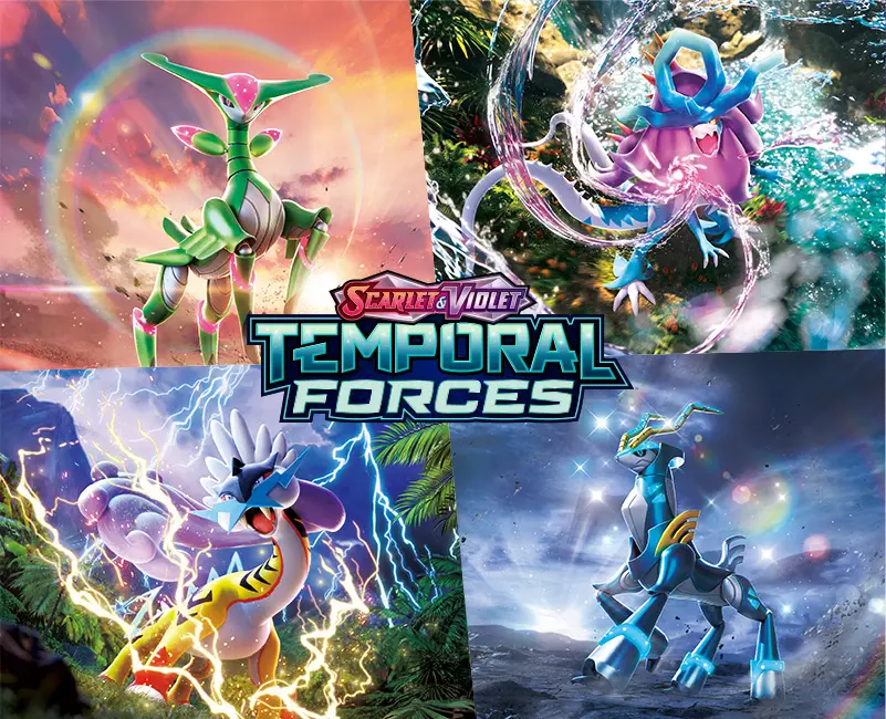 Temporal Forces - Scarlet & Violet - English - Pokemon TCG [LIVE ONLY]