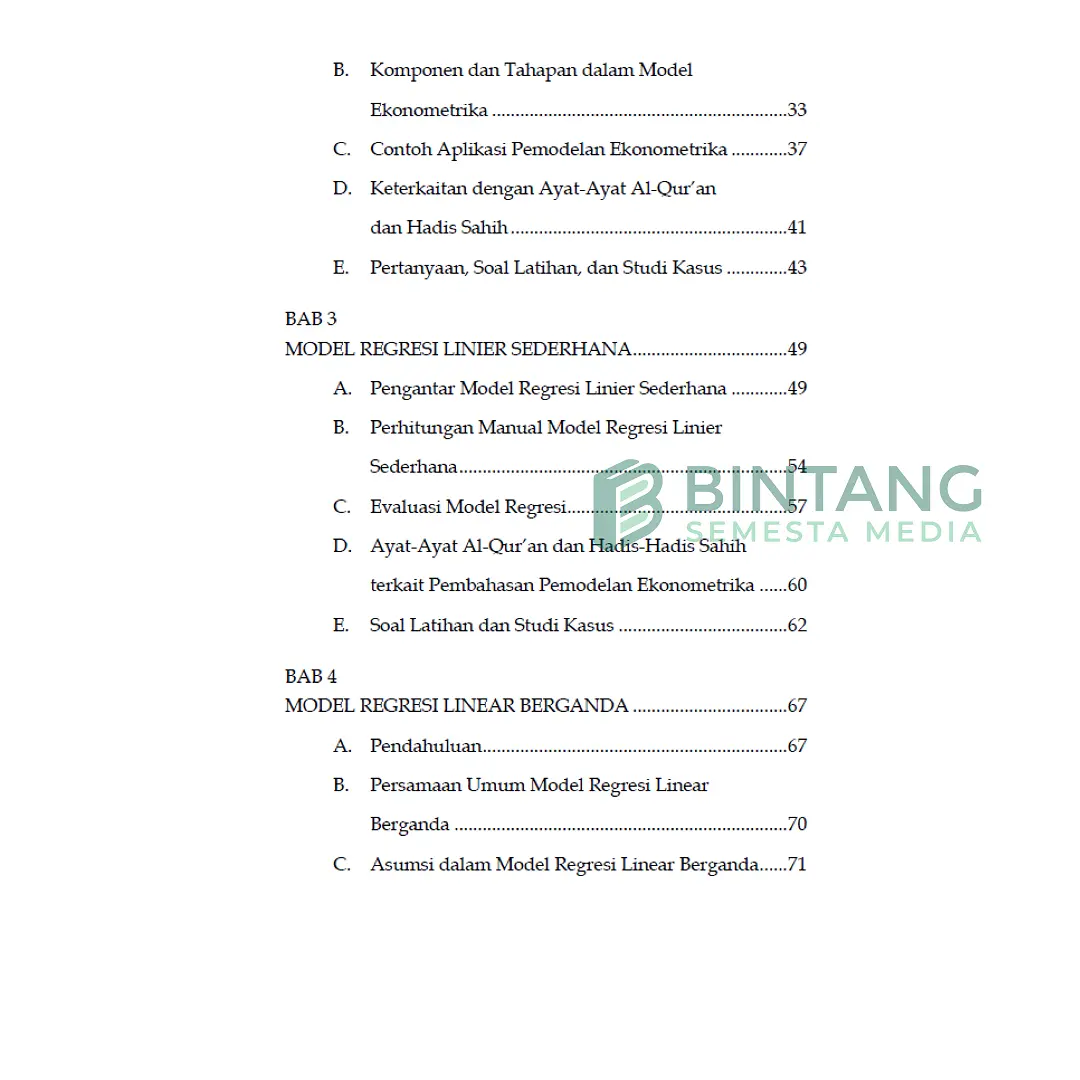 Ekonometrika untuk Manajer - Muchdie M. Syarun