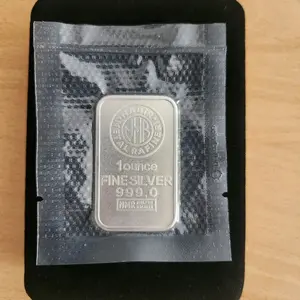 Pure silver nadir cast bar 1 oz