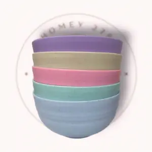 5pcs MANGKOK BAKSO SERI LILAC