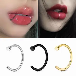 【lingerly】Cincin Hidung Tanpa Tindik Hidung / Bibir Palsu Z