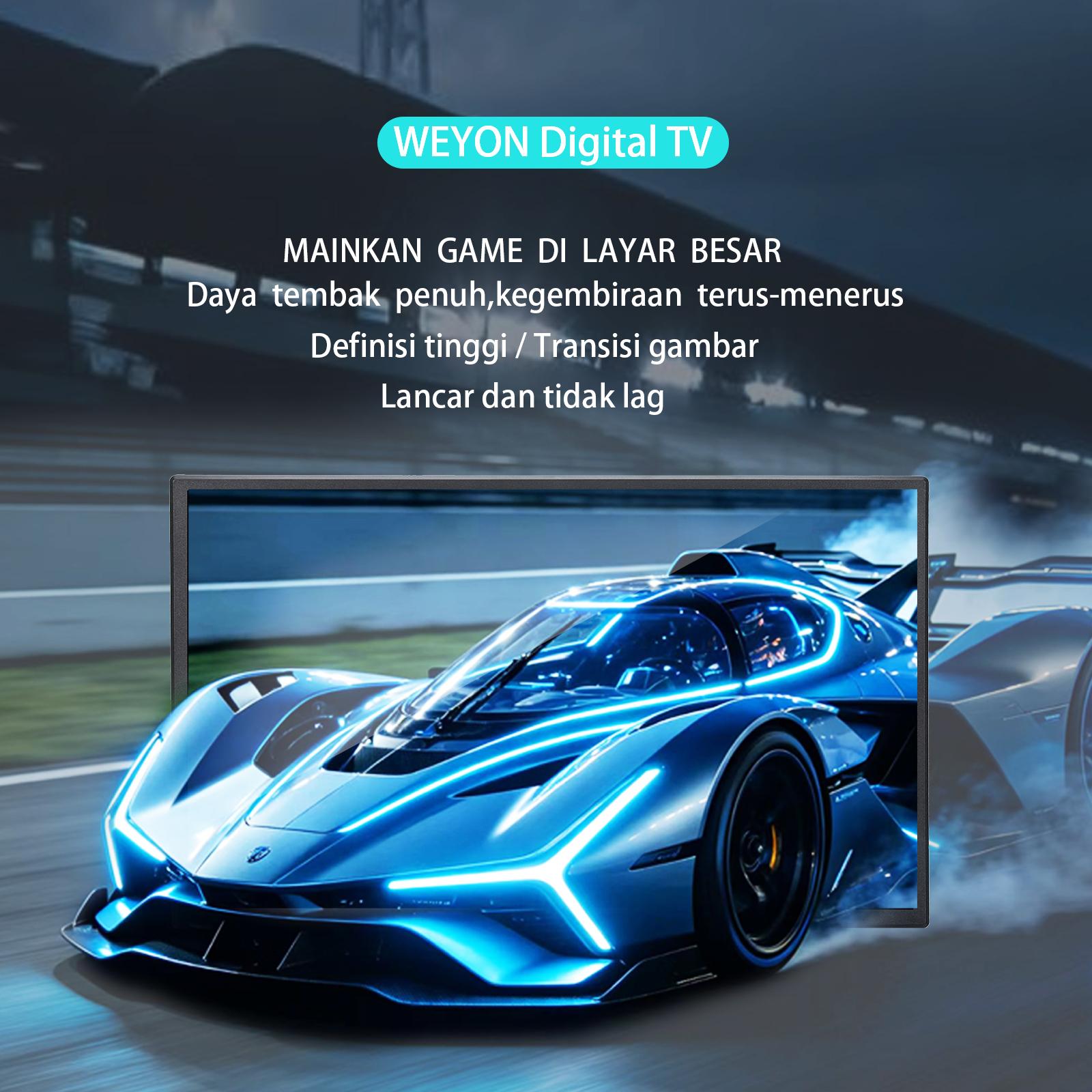 WEYON TV Digital LED 25 Inch FHD Televisi DVB-T2 Garansi Resmi 1 Tahun