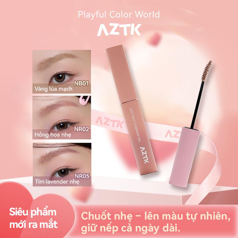 Mascara Kẻ Lông Mày Màu Đám Mây AZTK, Hàng Mới Về, Chống Nhòe, Thân Thiện Với Người Mới Bắt Đầu, Hiệu Ứng Lông Mày Hoang Dã(I)