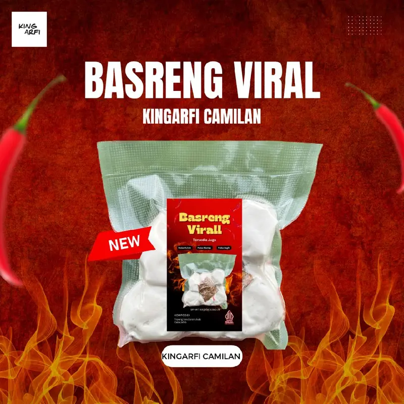 PAKET HEMAT BASRENG ISI 5 KING ARFI CAMILAN 0