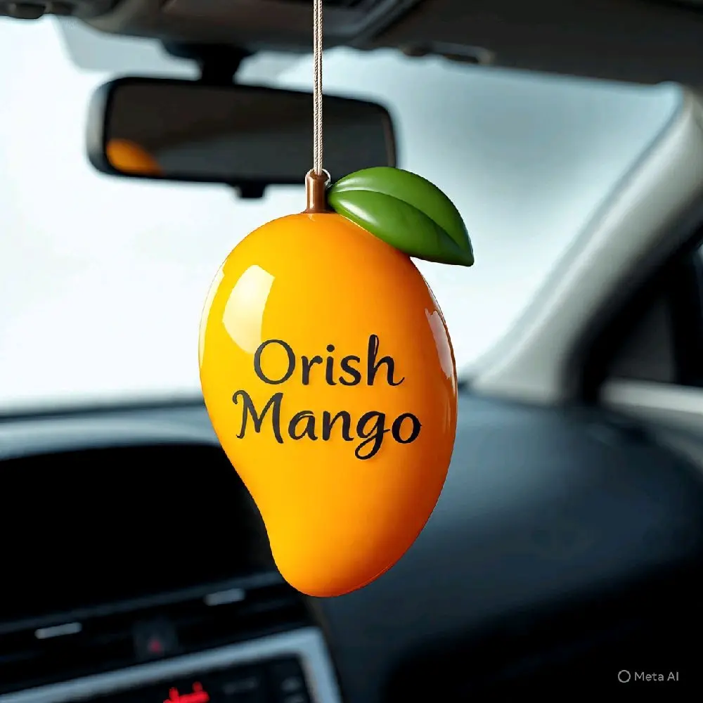 Pewangi Orish Mango - Aroma Mobil untuk Mobil Anda dengan Desain Unik dan Wewangian Segar
