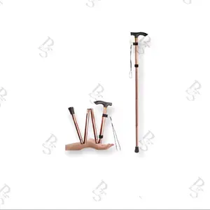 [Bedjo shop] Tongkat kaki 1 lipat murah  alat bantu jalan walking stick
