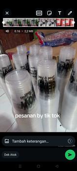 Product Review of sablon gelas cup termurah ukuran 16oz merk hook sebanyak 250pcs from C**h A** S**h 0