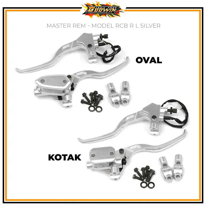 Master Rem Set Atas Oval Kotak CRF 150L KLX 150 Bigfoot D-tracker New WR 155 Universal 4