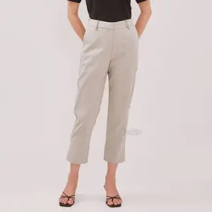 Faradise | Hazel Ankle Pants - Celana Basic Wanita Baggy Pants 7/9 Premium For Petite Kerja Nyaman