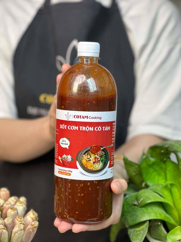 Sốt Cơm Trộn Cô Tám Chuẩn Vị Hàn Quốc Chai 500g