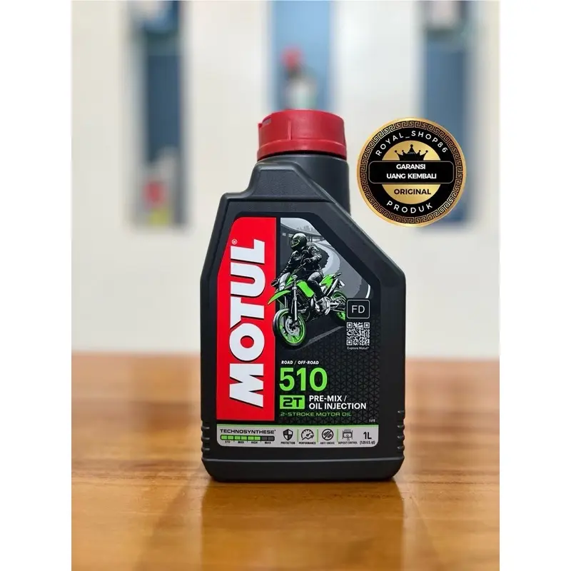 OLI MOTUL 510 2TAK OLI SAMPING MOTUL 1 LITER ORIGINAL Mesin Motor Motorcycle